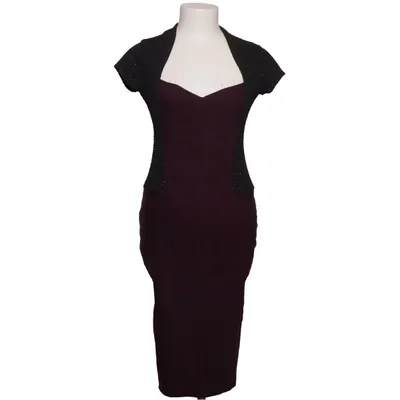 Klänning (Lila, Svart) från Vesper Elastan, Polyester, Viskos
