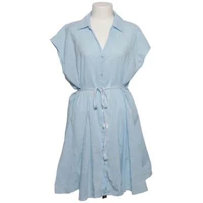 Robe chemise (Bleu) de JDY Coton