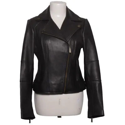 Biker jacket (Black) from Michael Kors Cotton, Leather
