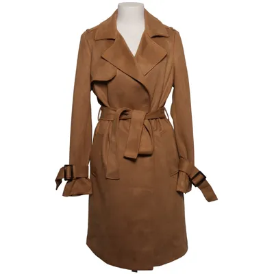 Frakke (Brun) fra Jake*s Elastan, Polyester