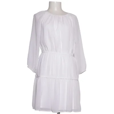Jurk (Draped A-lined Chiffon Dress) van Julia Wieniawa x NA-KD Polyester