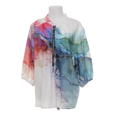 Top (White, Multicolored) from JustFashionNow Polyester