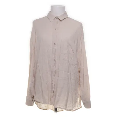 Blouse (Beige) de Pull & Bear Coton, Polyamide, Polyester, Viscose