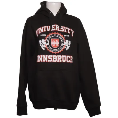 Hoodie (Black) from Roly Cotton, Polyester