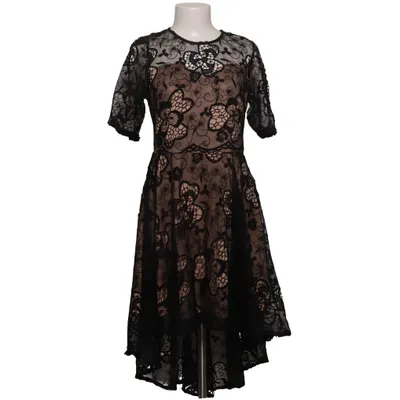Dress (Black, Beige) from Lily Mcbee Elastane, Polyester