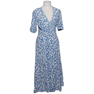 Robe portefeuille (Bleu, Blanc) de MbyM Viscose