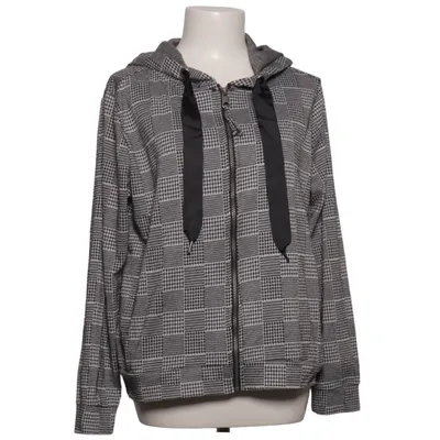 Hoodie (Black, White) from Multiblu Elastane, Polyester, Viscose