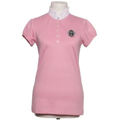 Polo (Rose, Blanc) de Spooks Riding Élasthane, Polyester