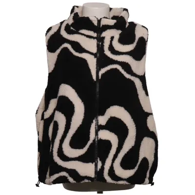Outer vest (Black, White) from Cider Polyester