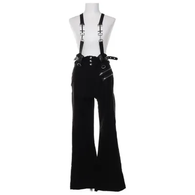 Dungarees (Black) from Killstar Elastane, Nylon, Polyester