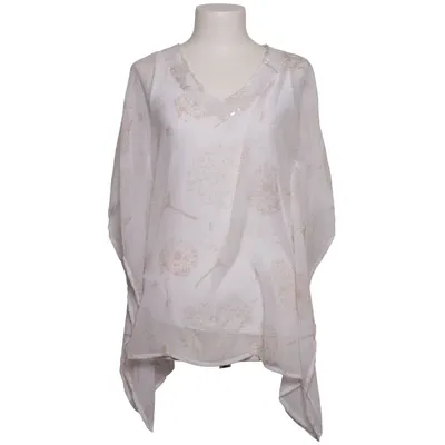 Kaftan (White, Beige) from Gina Benotti Polyester, Viscose