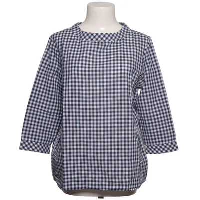 Blouse (Blue, White) from Lawrence Grey Cotton