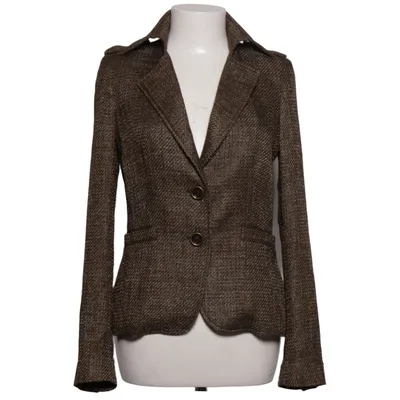 Kavaj (Brun) från Rich & Royal Polyester, Viskos, Ull