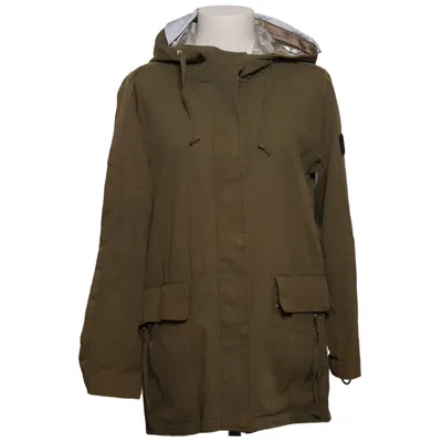 Parka (Vert) de Khujo Coton, Polyamide, Polyester