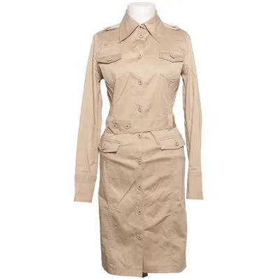 Robe chemise (Beige) de Watcher Coton, Élasthane