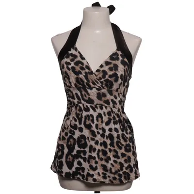 Halter neck top (Beige, Black, Multicolored) from Mim Elastane, Polyester