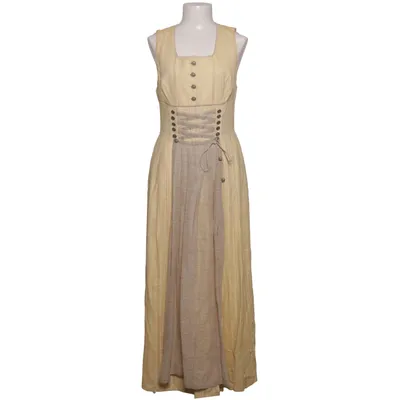 Dirndl (Gul) från Meico Bomull, Viskos