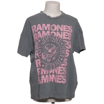 T-shirt (Grijs, Roze) van Ramones Katoen