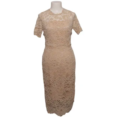 Jurk (Beige) van Molly Bracken Katoen, Polyamide, Polyester
