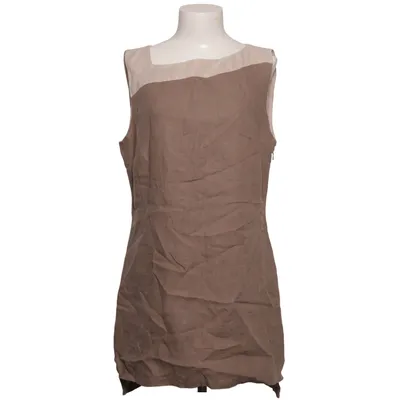 Dress (Beige, Brown) from Enna Linen