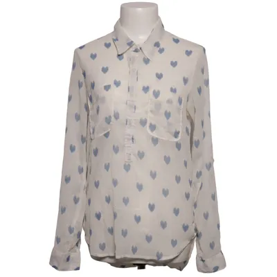Blouse (Wit, Blauw) van LTB Jeans