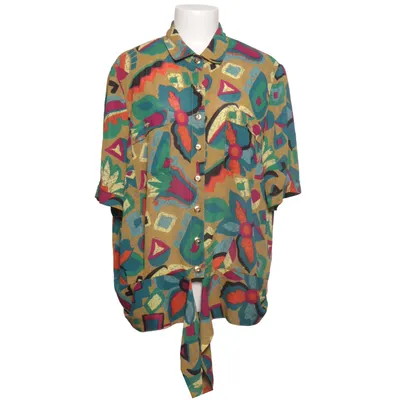 Blus (Gul, Flerfärgad) från Markwald Polyester