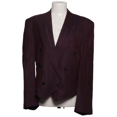 Kavaj (Lila) från Giuliano Polyester, Viskos, Ull