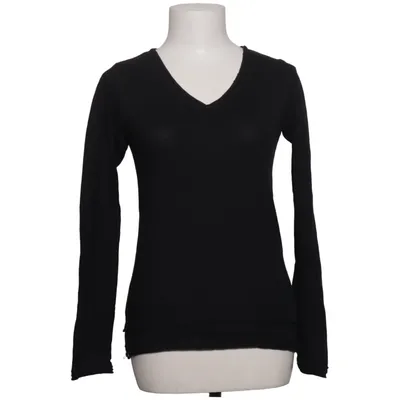 Lange mouwen shirt (Zwart) van Cue Katoen