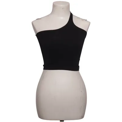 Crop top (Black) from H&N Elastane, Polyamide