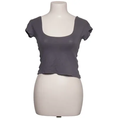 Crop top (Gray) from Guru Shop Elastane, Viscose