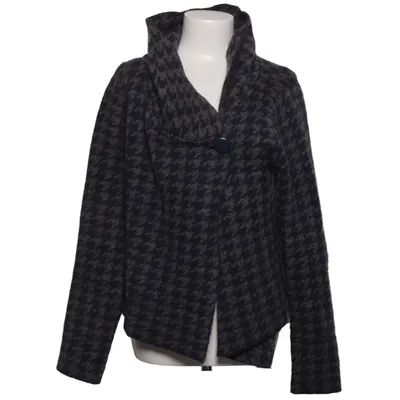 Cardigan (Blue, Gray) from Adrienne Vittadini Acrylic, Elastane, Polyester, Wool