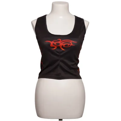Haut (Noir, Rouge) de Sunshine Polyester