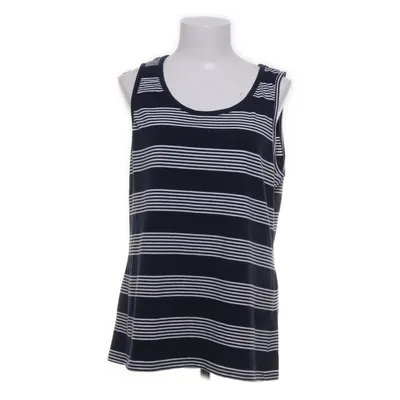 Linne (Blå, Vit) från Gina Bomull, Elastan