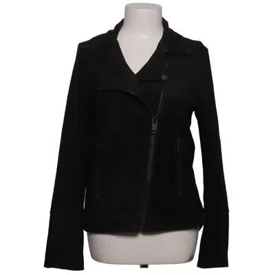 Bikerjacka (Svart) från Chasor Bomull, Skinn, Polyester, Viskos