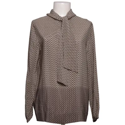 Blouse (Beige, Black, Gray) from Caliban Silk