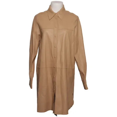 Leather jacket (Beige) from Norr