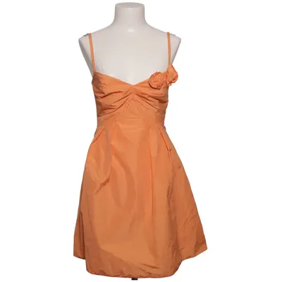 Kjole (Orange) fra Young Couture by Barbara Schwarzer Acetat, Polyester