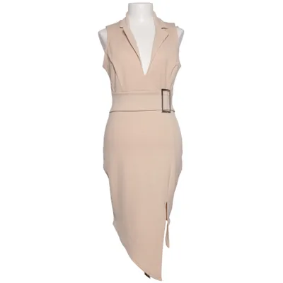 Jurk (Beige) van Boohoo Night Elastaan, Polyester