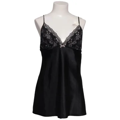Negligé (Sort) fra Linea Donatella Elastan, Polyamid, Viscose
