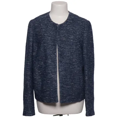 Jacka (Blå, Vit) från 123 Acetat, Akryl, Alpackaull, Bomull, Polyamid, Polyester, Viskos