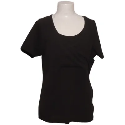 Borstvoedingsblouse (Zwart) van Hoppediz Katoen, Elastaan