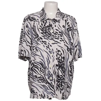 Short sleeve shirt (White, Black, Blue) from Atelier GS Linen, Viscose