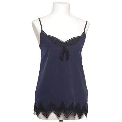 Tank­top (Blau, Schwarz) von Hilfiger Collection Baumwolle, Polyester, Polyurethan