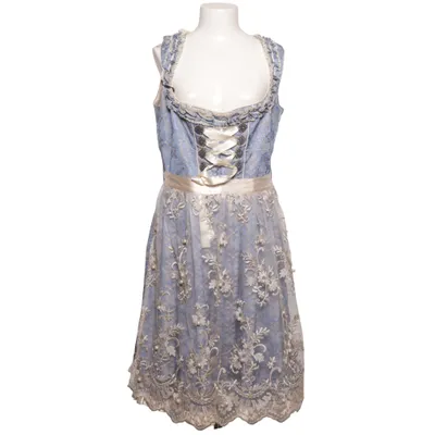 Dirndl (Blå, Vit) från Fuchs Trachtenmoden Polyester, Viskos