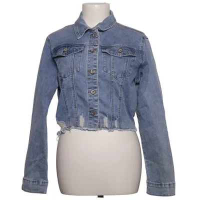 Denim jacket (Blue) Cotton, Elastane, Polyester