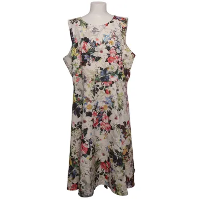 Dress (White, Multicolored) from Paper Dolls Elastane, Polyester