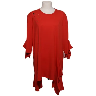Haut (Rouge) de Eva Polyester, Viscose