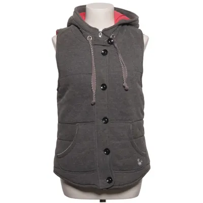 Outer vest (Gray, Pink) from Gwynedds Cotton, Polyester