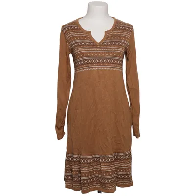 Kjole (Brun, Hvid) fra Fresh Spirit Bomuld, Viscose