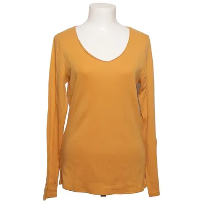 Langærmet t-shirt (Gul, Beige) fra My Basic Bomuld